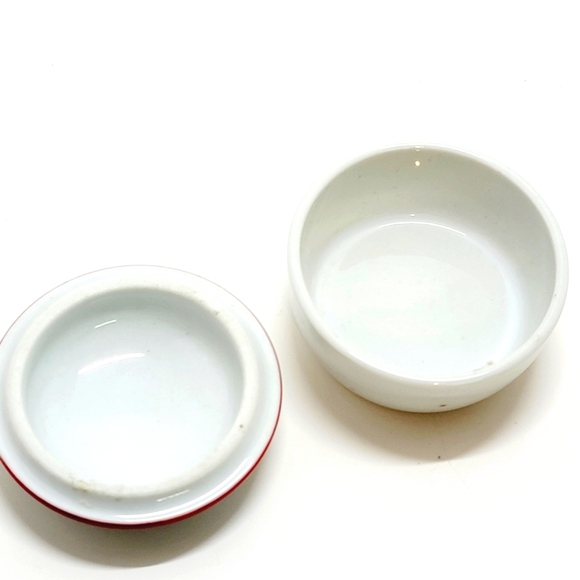 Reutter Porzellan W-Germany Floral White Round Jewelry Trinket Box with Lid - Picture 6 of 8